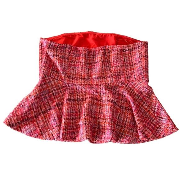 Maeve The Shannon Peplum Cropped Top Size L - Picture 4 of 13